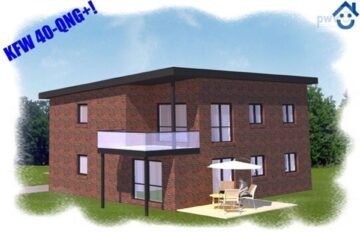 hochwertige 3-Zimmer-Erdgeschosswohnung in Aurich-Extum! KFW-40-QNG+, 26605 Aurich, Erdgeschosswohnung