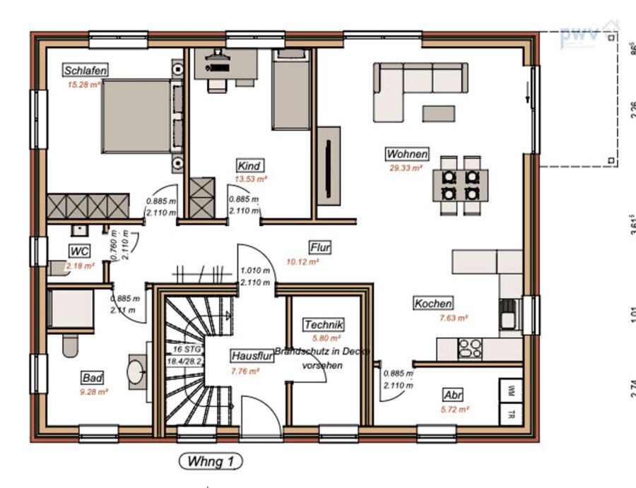 Grundriss EG