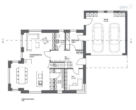 Grundriss EG - Exklusives Architektenhaus im Bauhausstil mit Doppelgarage! Provisionsfrei