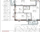 Grundriss - helle 3 -Zimmer Obergeschosswohnung mit Balkon – Erstbezug nach Neubau