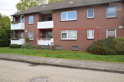 vermietete 2 Zimmer Erdgeschosswohnung in Aurich mit Balkon, 26603 Aurich, Erdgeschosswohnung